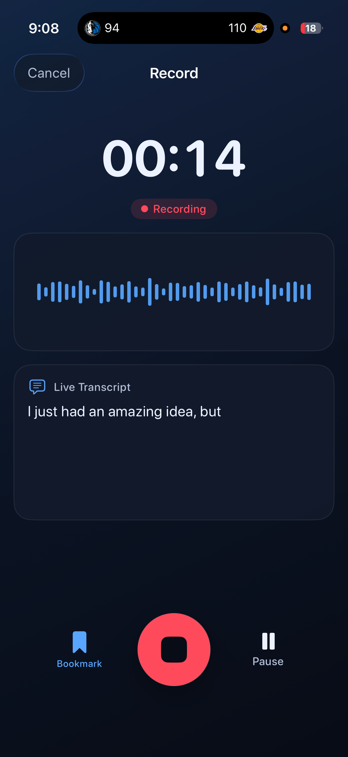 Local Voice Notes screenshot